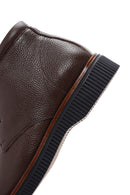 Men's Brown Leather Casual Boots | Derimod