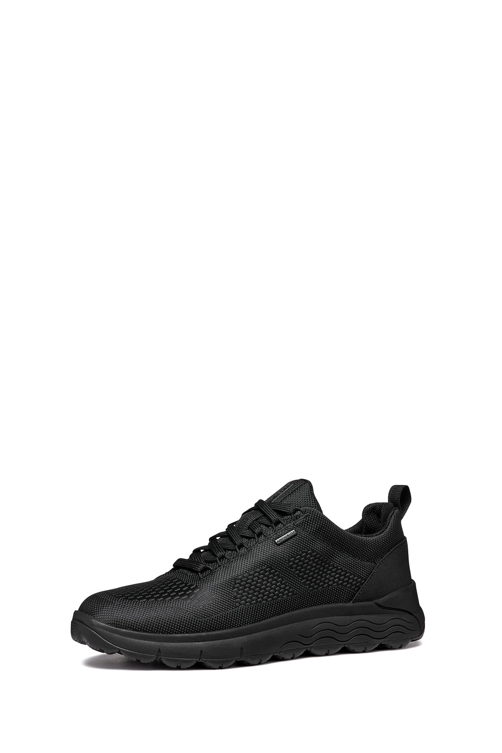 Geox Erkek Siyah Spherica 4x4 Abx B Bağcıklı Waterproof Deri Sneaker