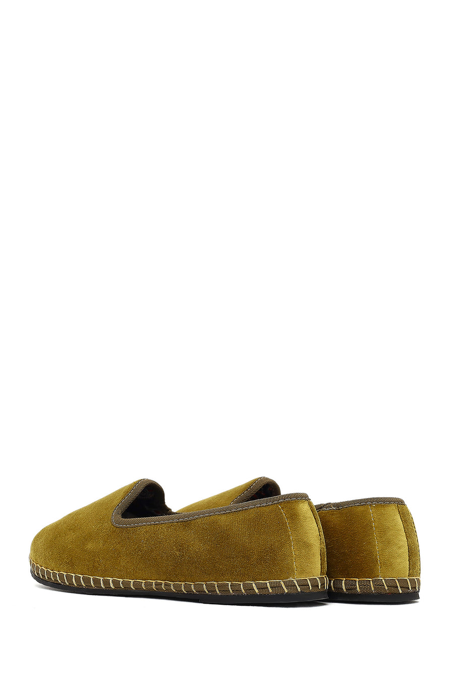 Kadın Yeşil Kumaş Loafer