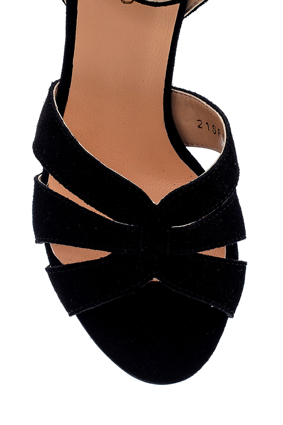 Women's Suede Heeled Sandals