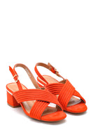 Women's Casual Heeled Sandals | Derimod