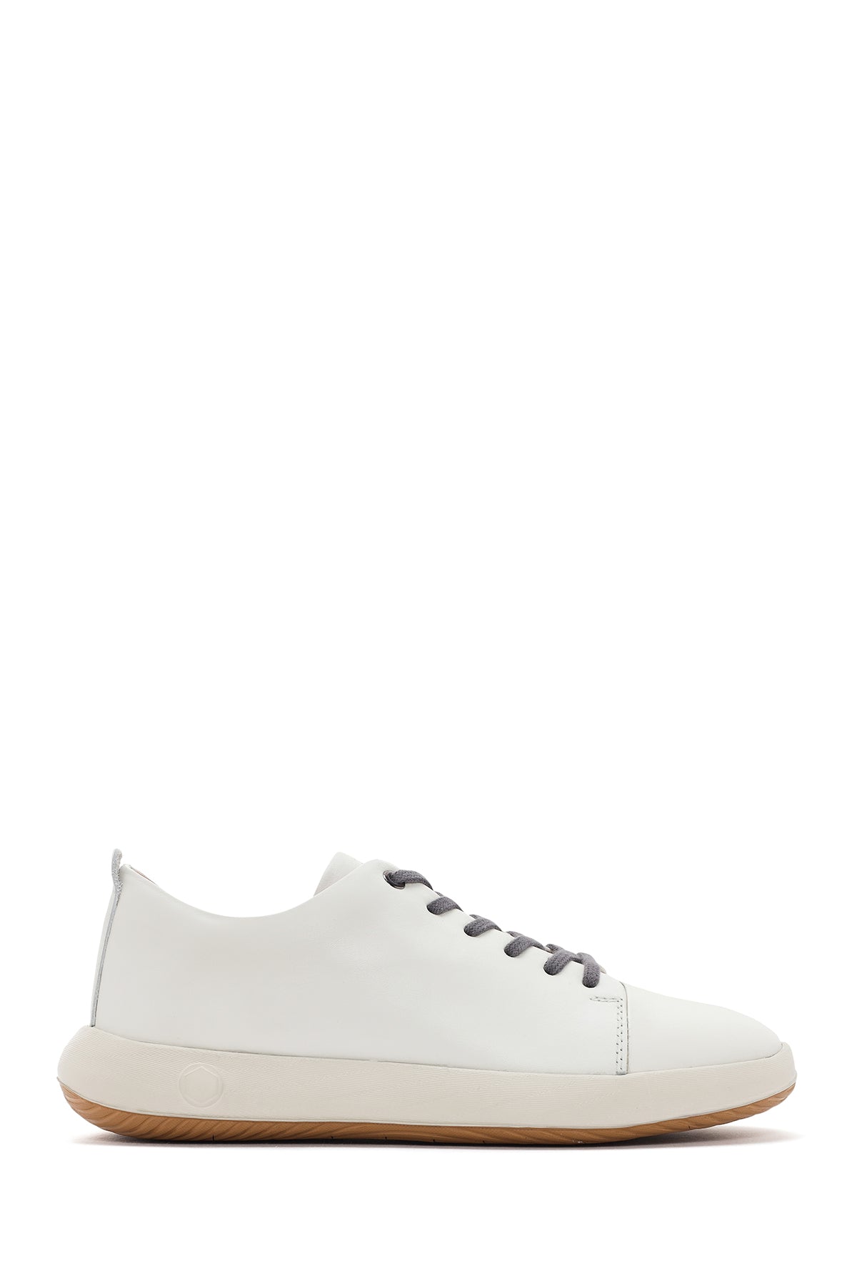 Men's White Leather Shoes 24SFD624318 | Derimod