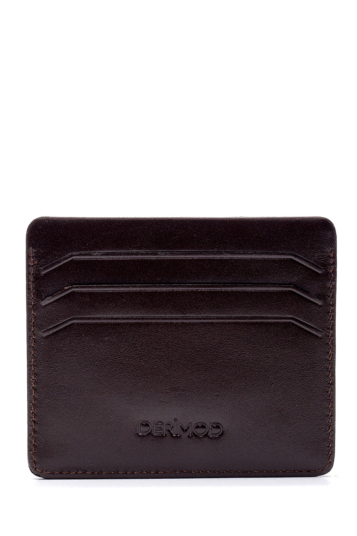 Men's Leather Card Holder 000A2D309629 | Derimod