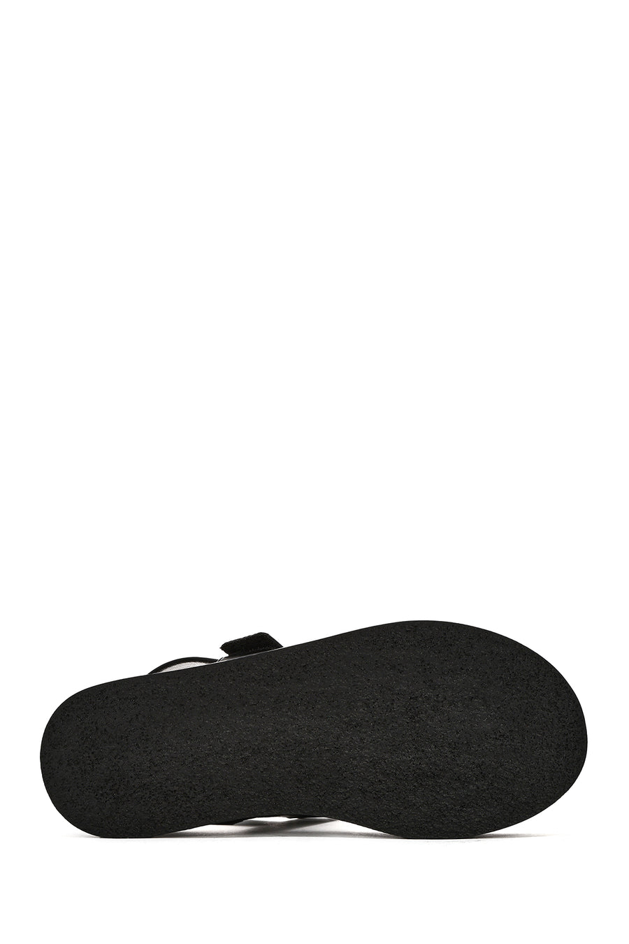 Women's Black Thick Soled Sandals