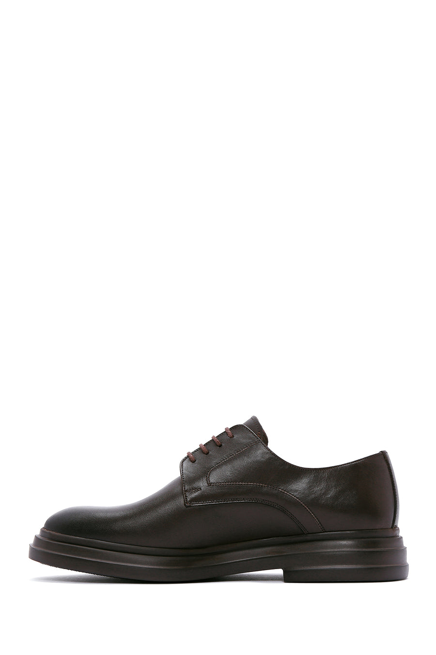 Men's Brown Leather Casual Shoes