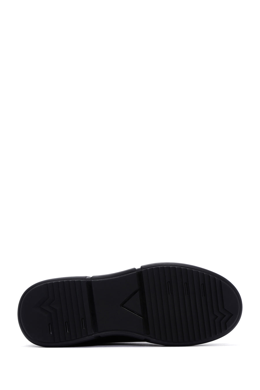 Men's Black Leather Sneaker