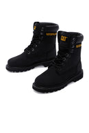 Caterpillar Women's Black Nubuck Leather Boots | Derimod