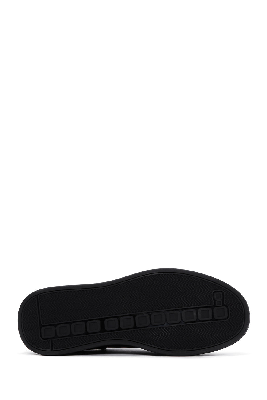 Men's Black Leather Sneaker