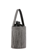 Women's Black Stone Handbag | Derimod