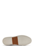 Men's Beige Suede Leather Sneaker | Derimod