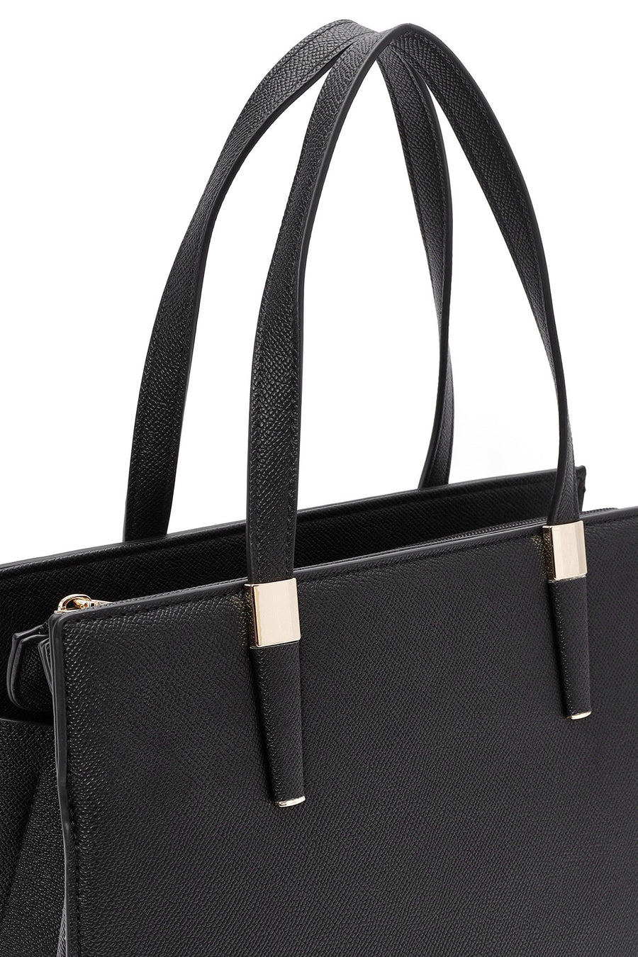 Women's Black Long Strap Classic Handbag