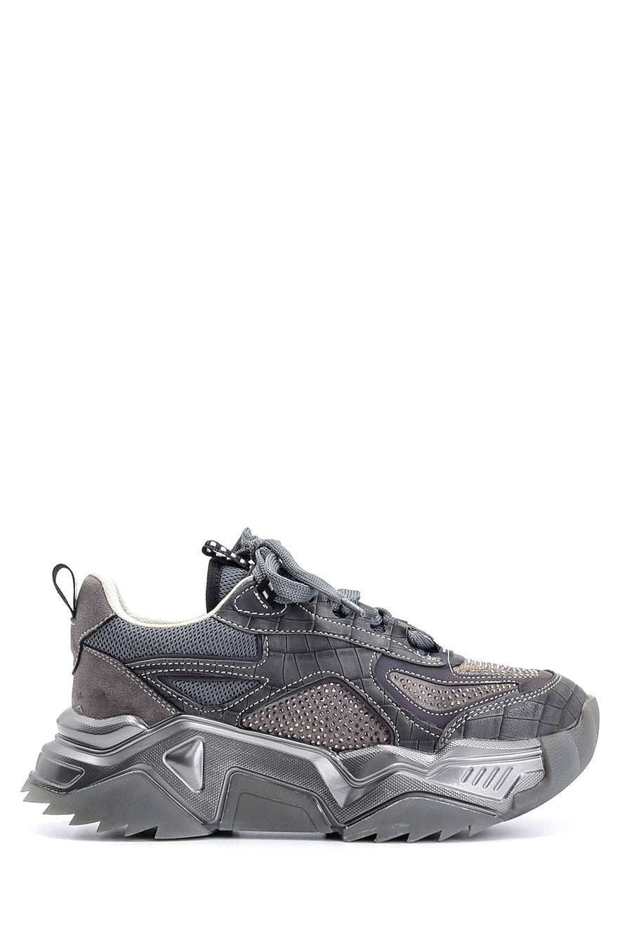 Women's High-Sole Sneaker 19WFD224514 | Derimod