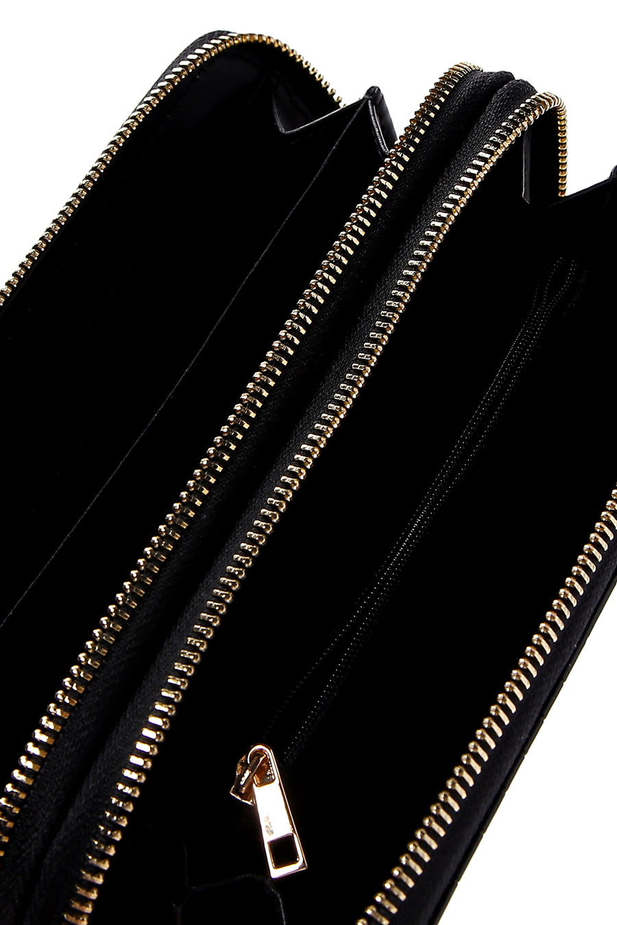 Women's Black Crocodile Wallet