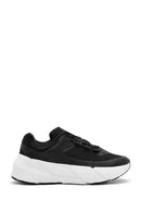 ACBC x Derimod Women's Black Lace-Up Sneakers | Derimod