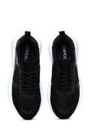 Women's Black Thick Soled Sneaker | Derimod