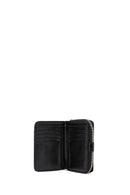 Women's Black Patent Leather Wallet | Derimod