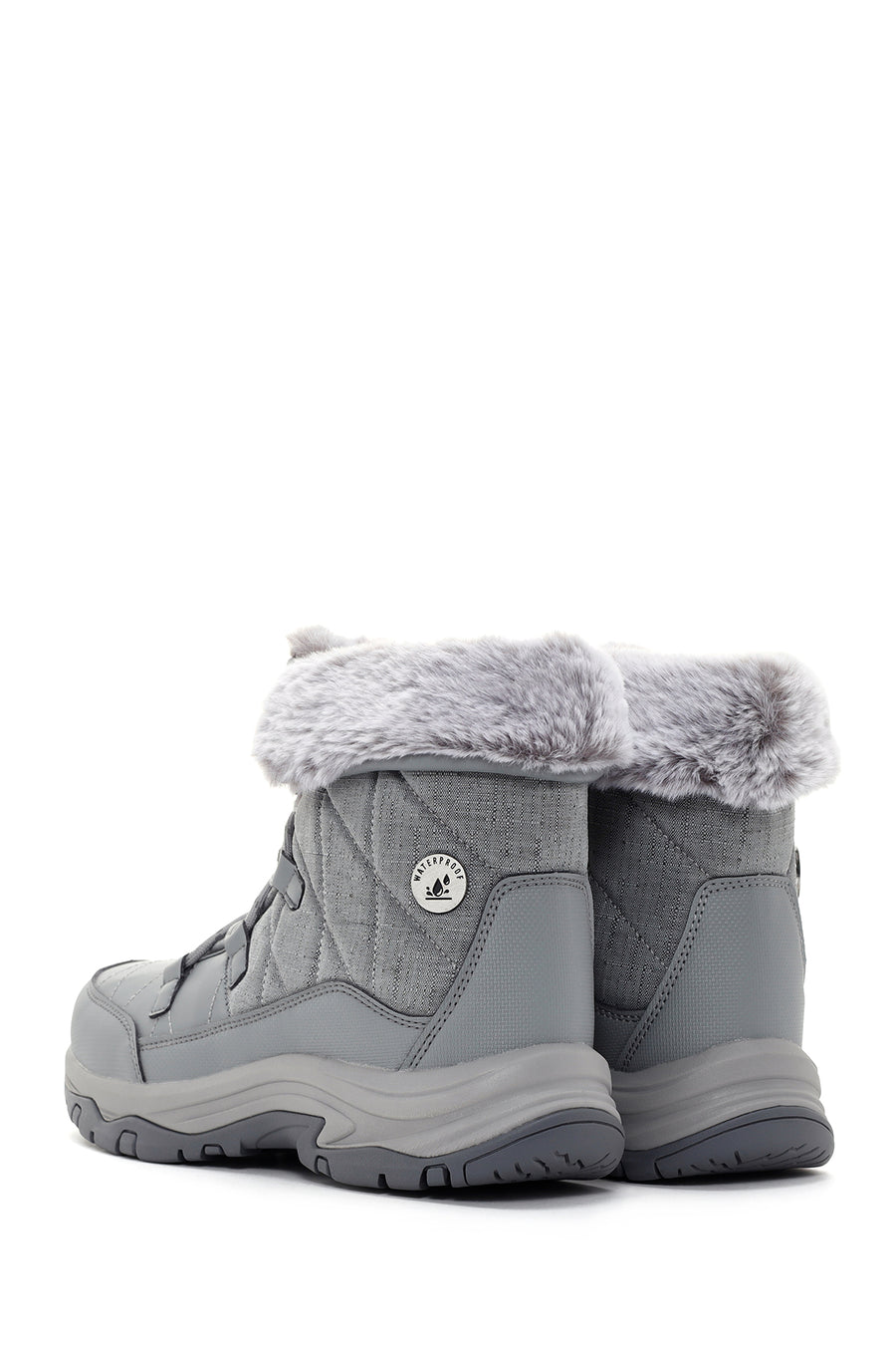 Skechers Kadın Gri Trego Outdoor Bot