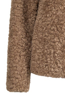 Lamolina Woman Beige Short Teddy Coats | Derimod
