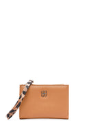 Women's Tan Leopard Wallet | Derimod