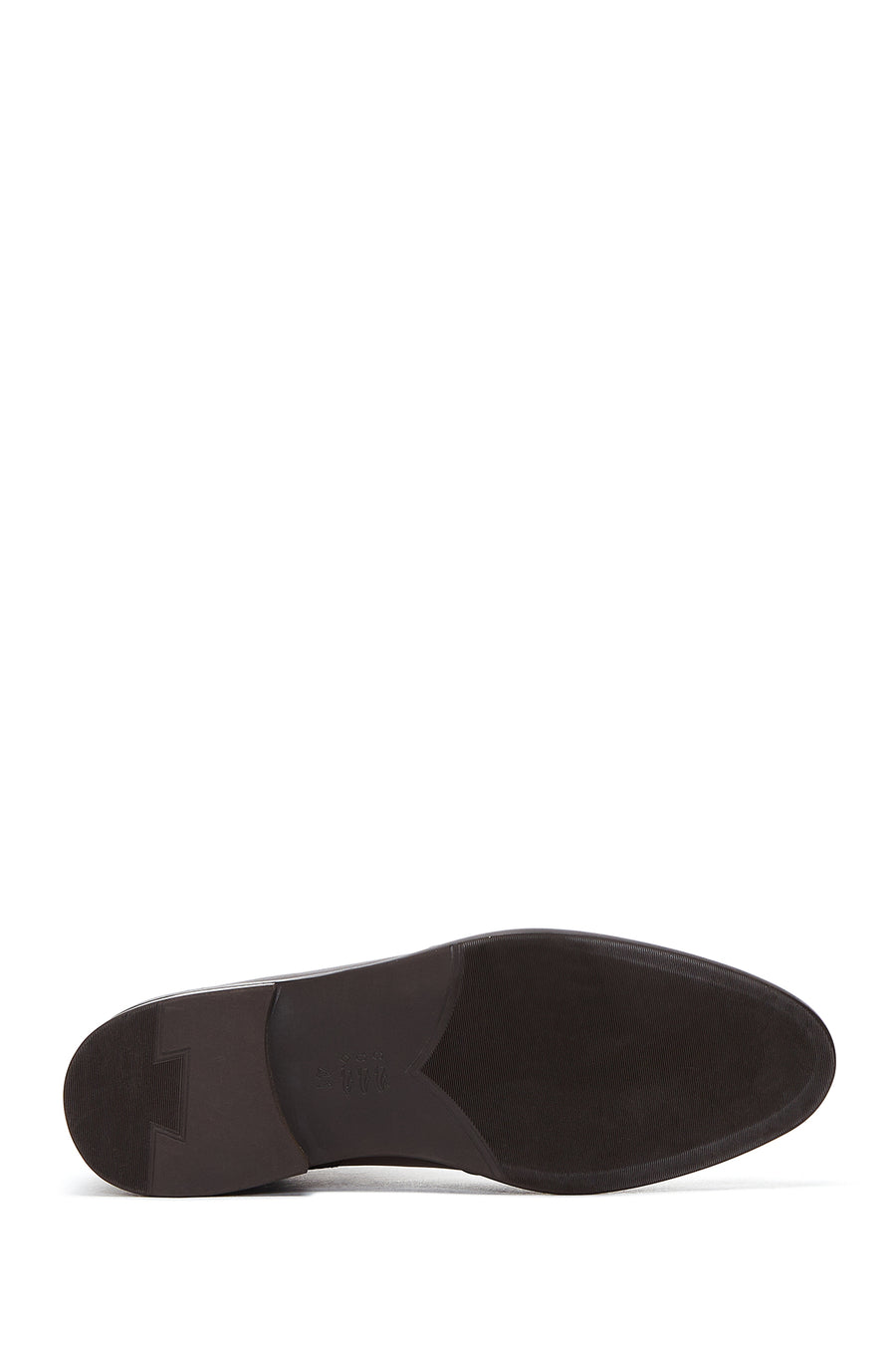 Men's Brown Zippered Classic Leather Boots