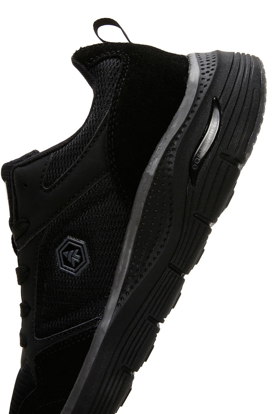 Hammer Jack Men's Black Thick Soled Sneaker