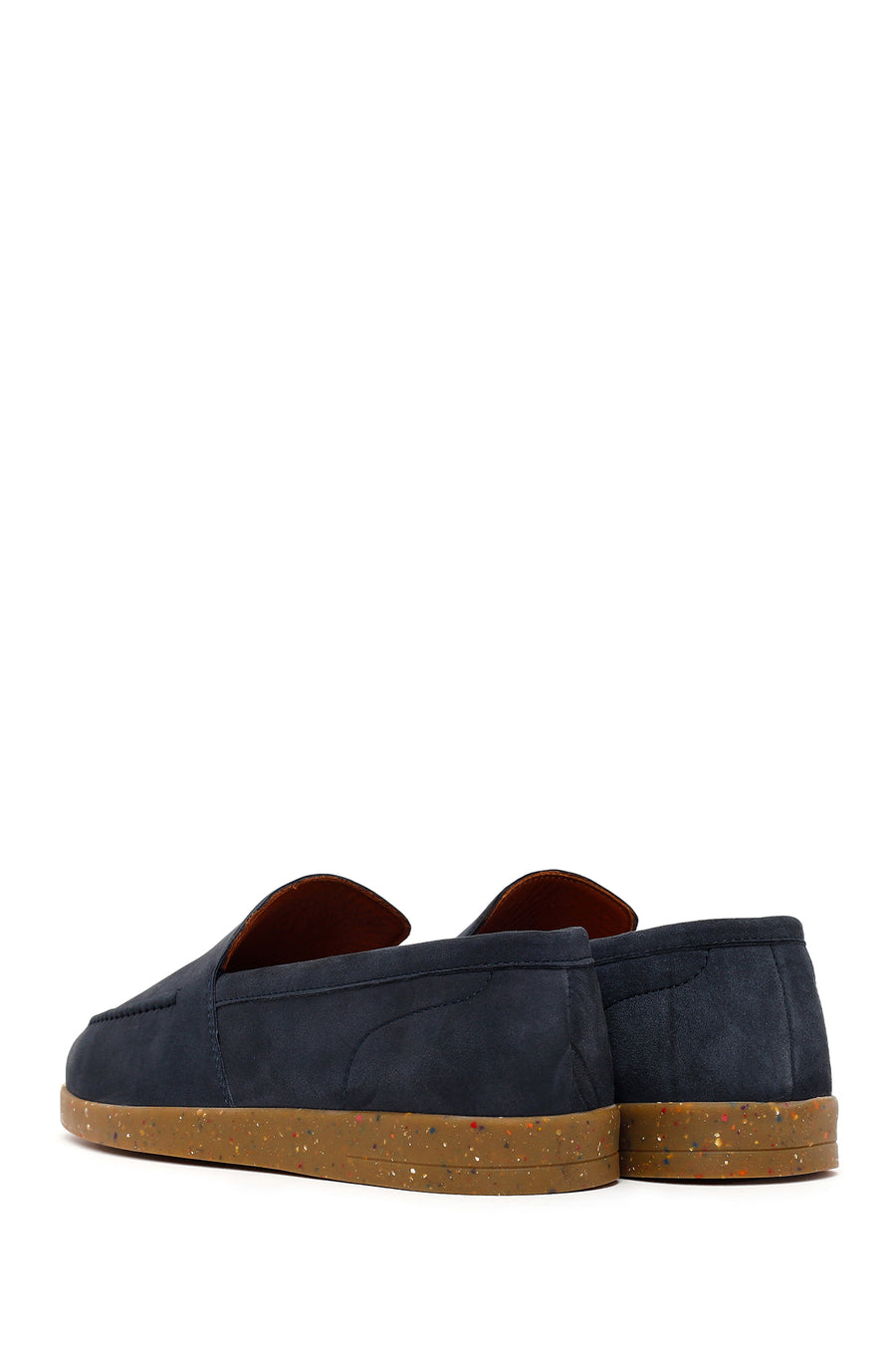 Male Navy Suede Loafer