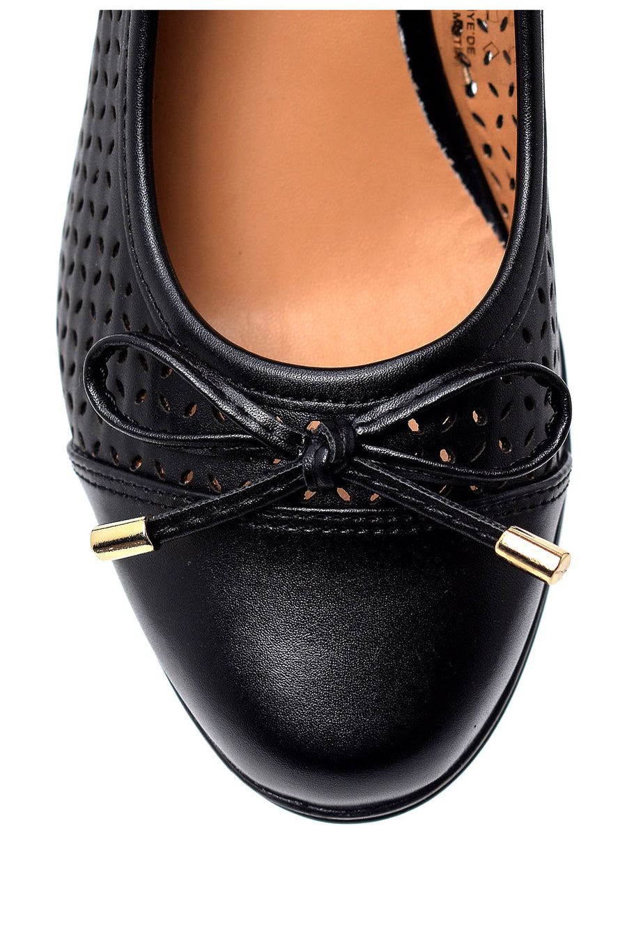 Women's Wedge Heeled Bow Shoes