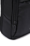 D-Pack Men's Black Technological Fabric Crossbody Bag | Derimod