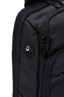 D-Pack Men's Black Technological Fabric Crossbody Bag | Derimod