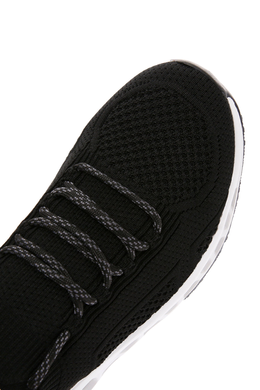 Derimod Zero Men's Black Lace-Up Thick Soled Sneaker