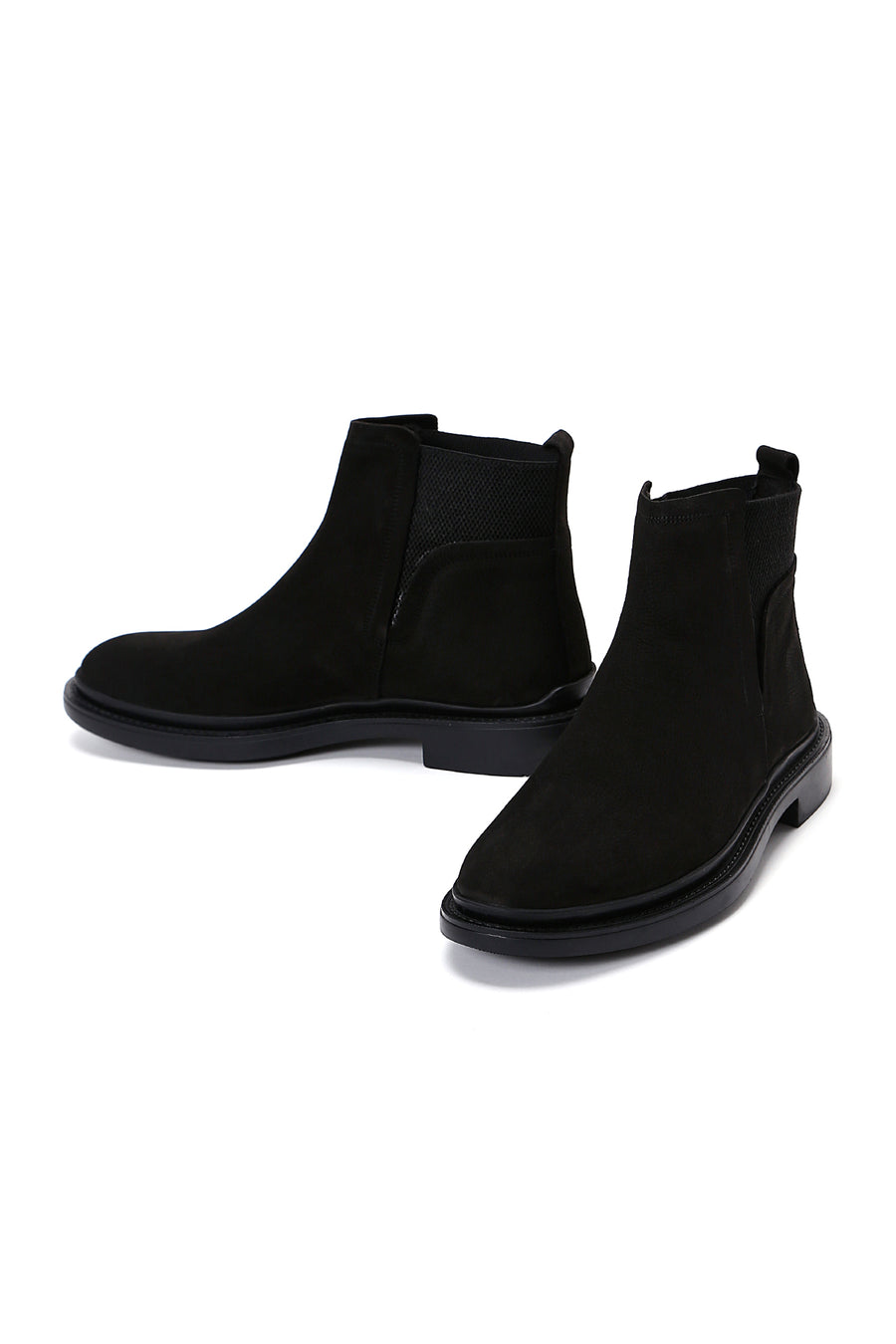 Men's Nubuck Leather Chelsea Boots
