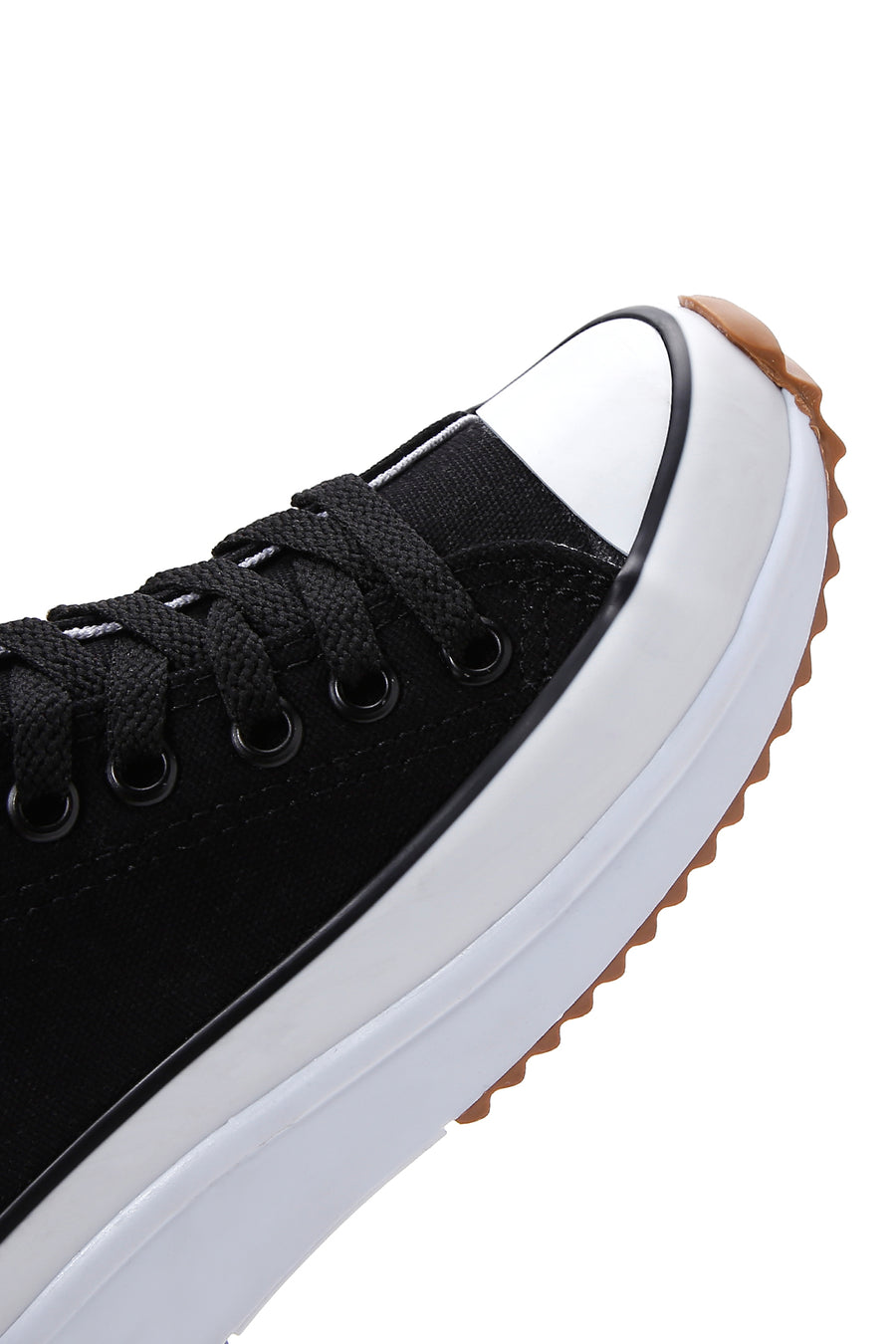 Women's Black Thick Soled Sneaker