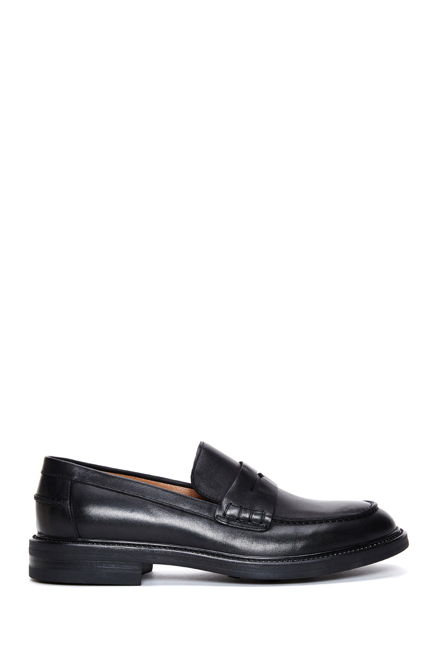 Erkek Siyah Deri Casual Loafer 22WFD641418 | Derimod