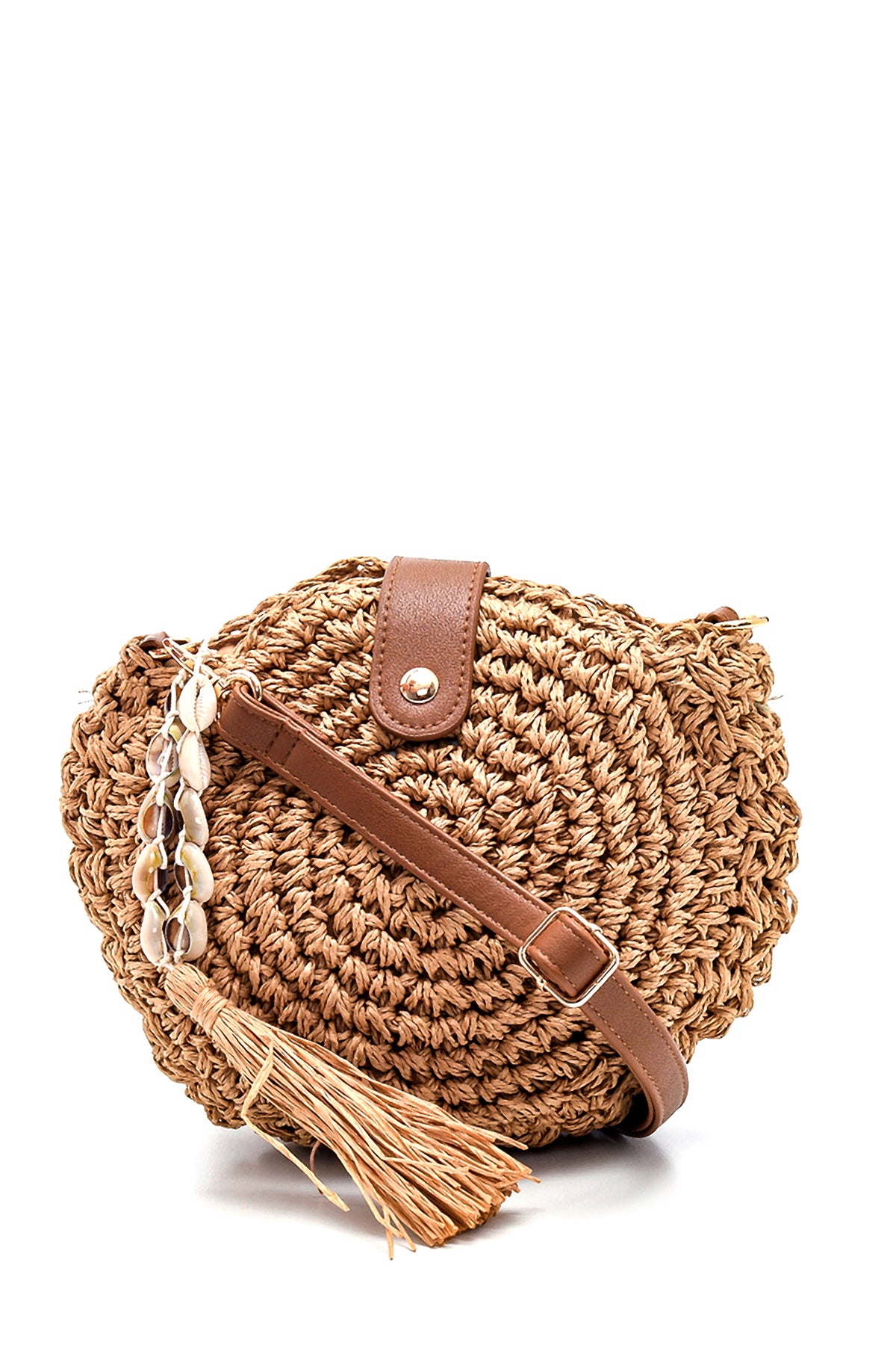 Kadın Hasır Çapraz Çanta 21SBD2448M7 | Derimod