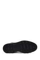 Men's Brown Zippered Leather Casual Boot | Derimod