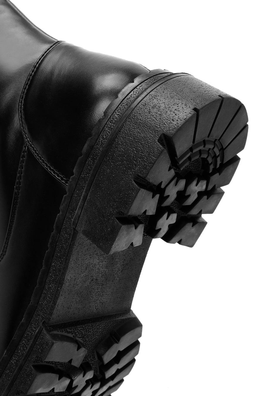 Women's Black Zippered Boots