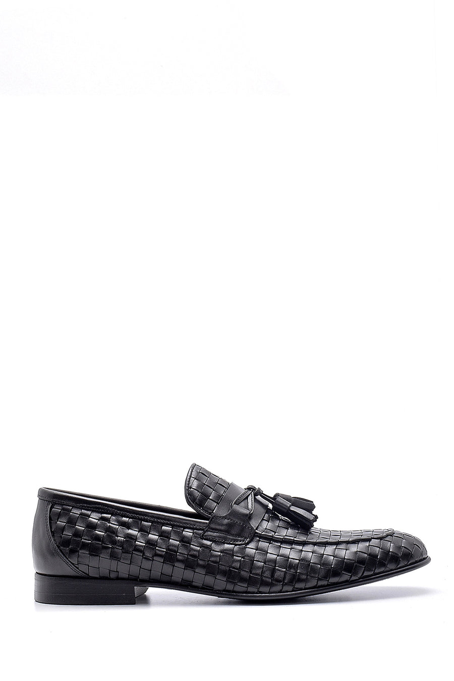 Men's Leather Knit Pattern Loafer 20SFD317329 | Derimod