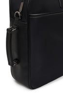 Male Black Fabric Briefcase | Derimod