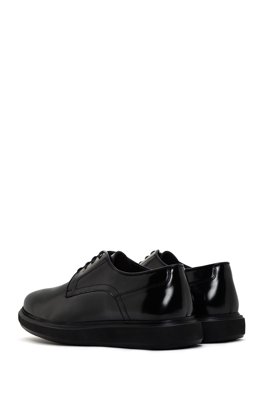 
Men's Black Leather Casual Shoes
