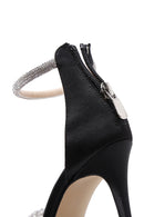 Women's Black Stone Stiletto | Derimod