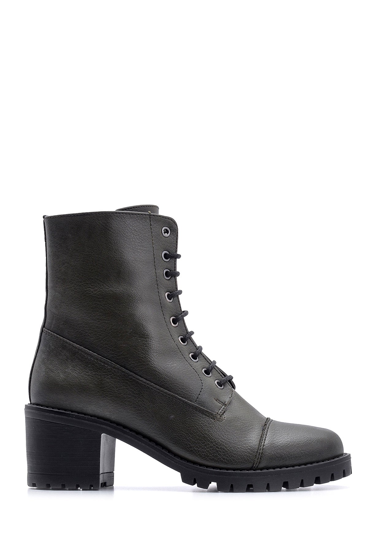 Women's Lace-Up Heeled Boots 19WFE1515FT | Derimod