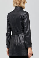 Cassandra Women's Leather Jacket | Derimod