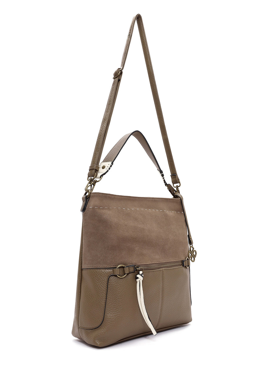 Women's Mink Long Strap Shoulder Bag