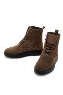 Men's Mink Suede Leather Casual Boots | Derimod