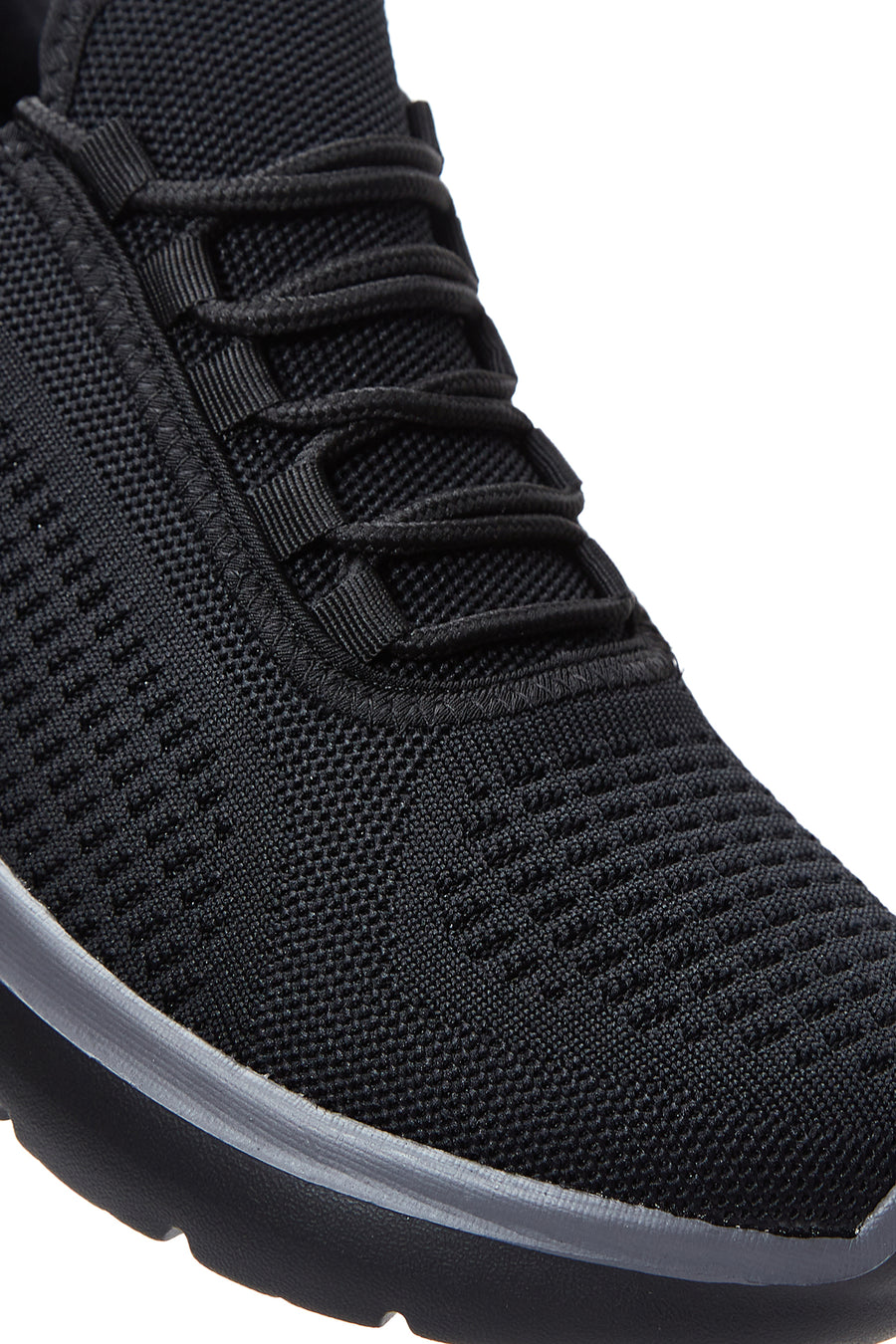 Derimod Zero Men's Black Lace-Up Thick Soled Sneaker