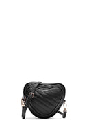 Women's Black Long Strap Printed Shoulder Bag | Derimod