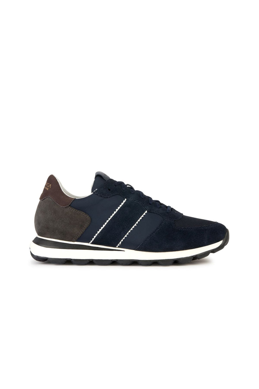 Geox Erkek Lacivert Spherica Vseries Bağcıklı Süet Deri Sneaker U3612A022FUCF4L6 | Derimod