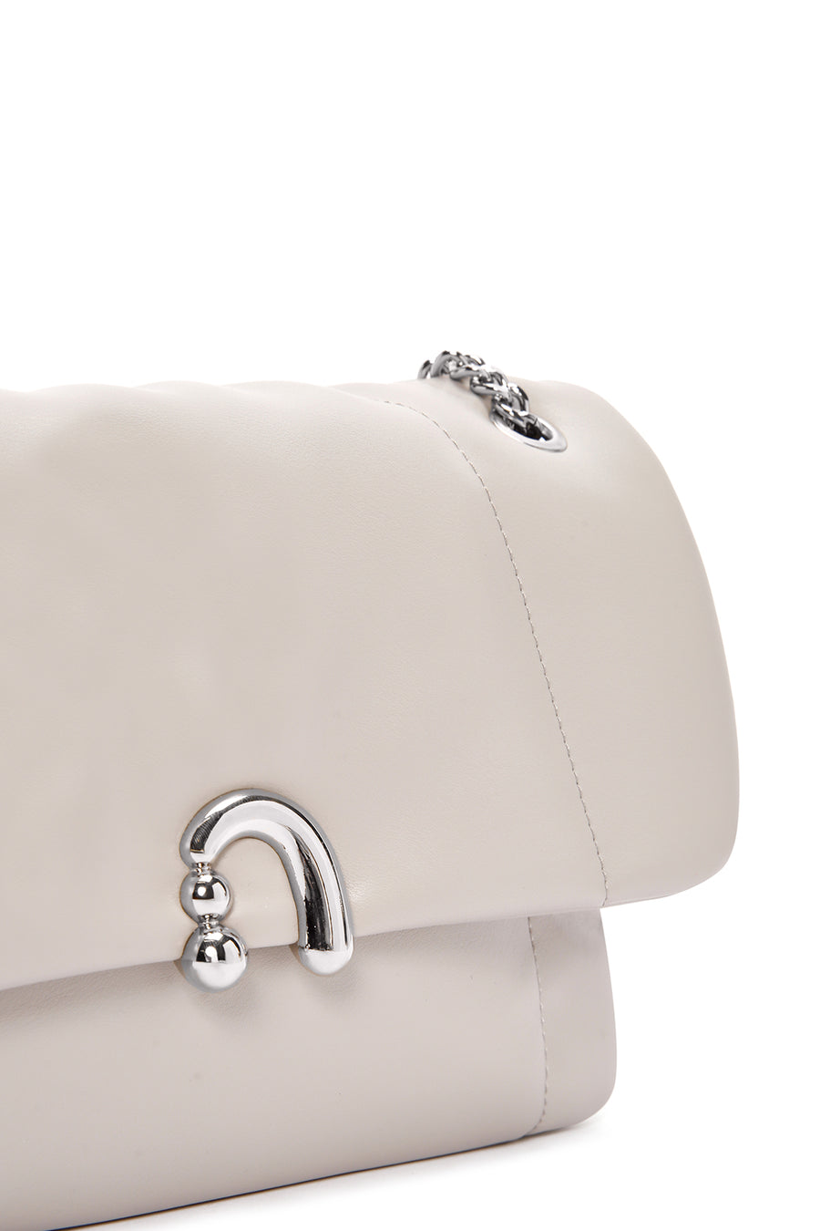 Women's Gray Long Strap Shoulder Bag