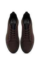 Men's Brown Lace-Up Leather Sneaker | Derimod