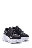 Women's High-Sole Sneaker | Derimod